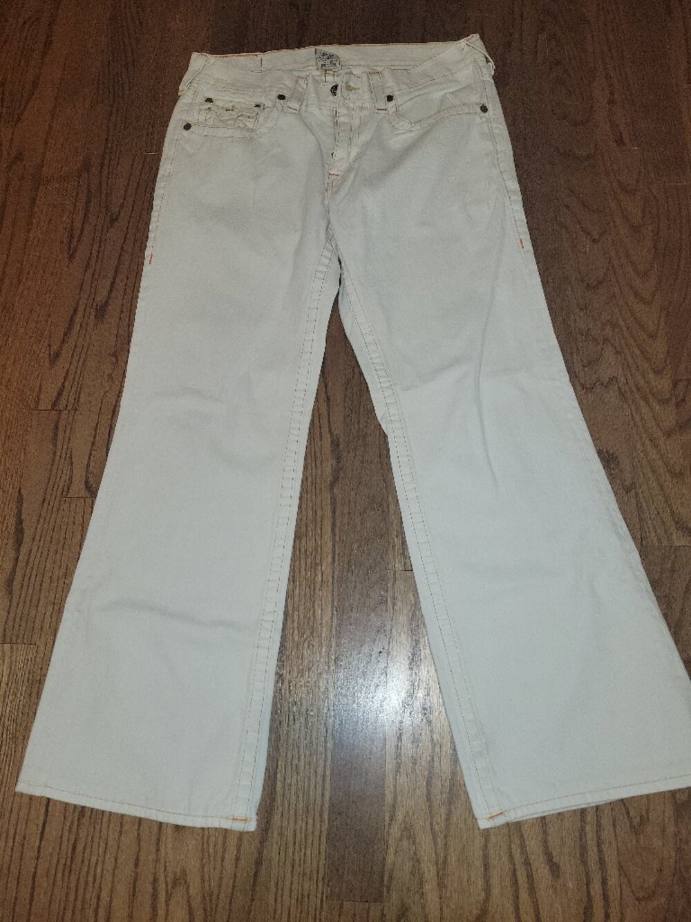 True Religion white jeans